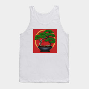 Bonsai Japanese Tree Vintage Tank Top